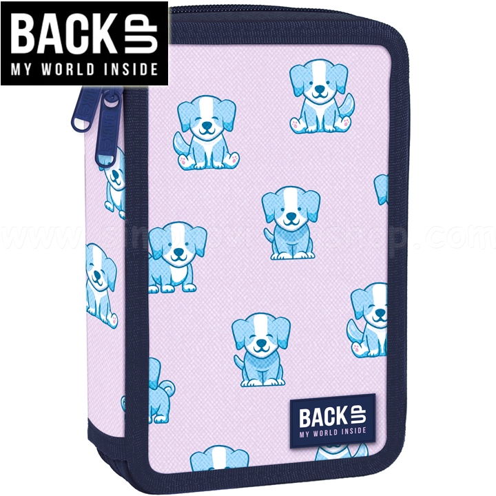BackUP DW Ученическа пълен несесер с 2 ципа Puppy 88713 BackUP DW Ученическа пълен несесер с 2 ципа Puppy 88713