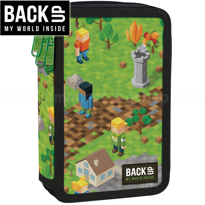 BackUP EW Ученическа пълен несесер с 3 ципа Gamer 88836 BackUP EW Ученическа пълен несесер с 3 ципа Gamer 88836