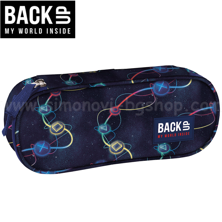 * 2023 BackUP A Student's Round 1-Zip Toiletry Bag Controls93137