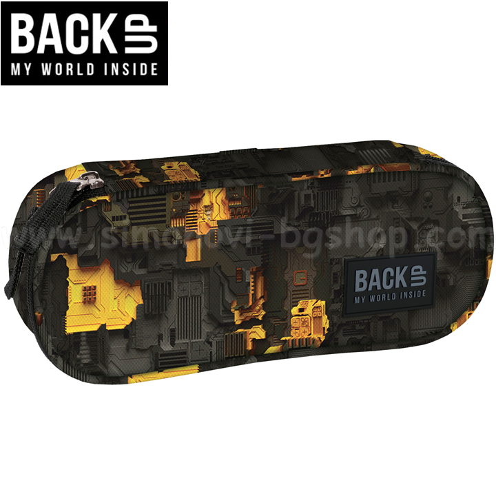 * 2023 BackUP A Student's Round 1-Zip Toiletry Bag Mechanic 93144