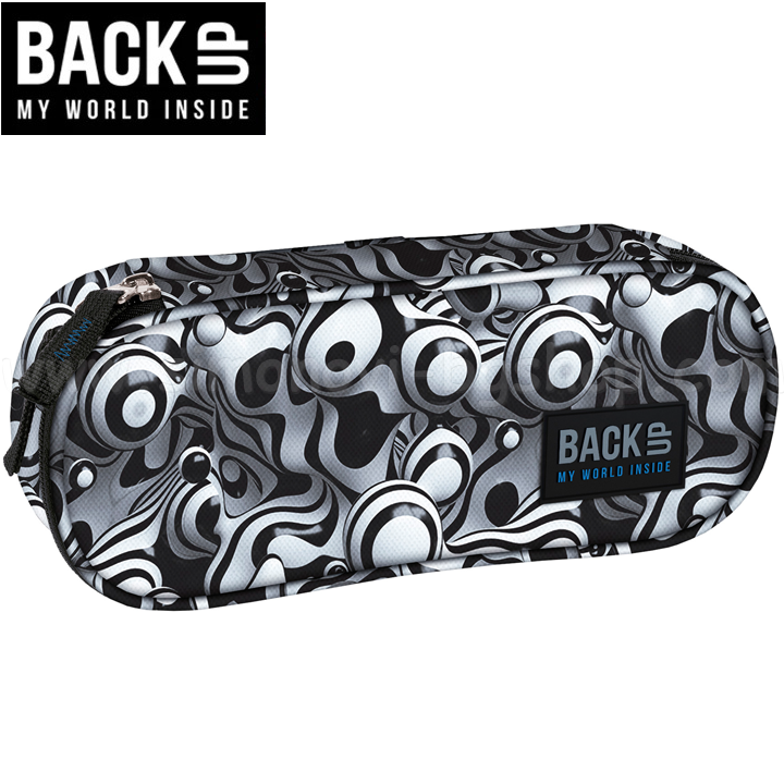 * 2023 BackUP A Student's Round 1-Zip Toiletry Bag Brain93168