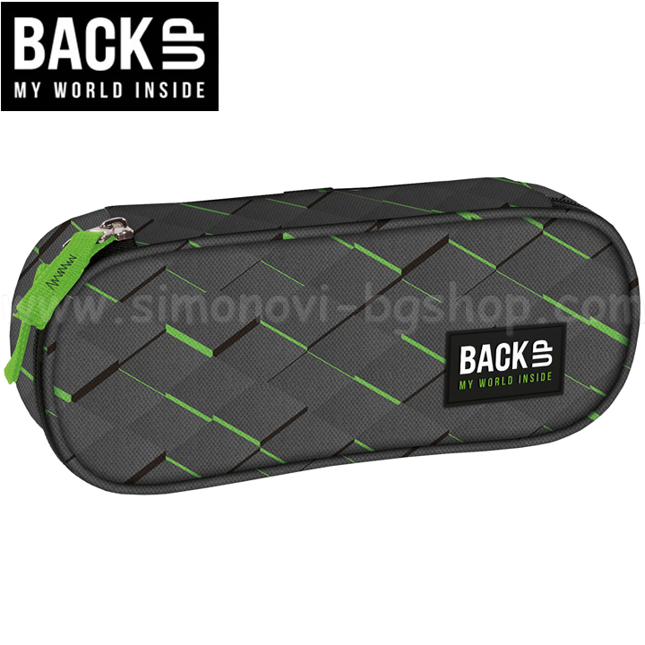 * 2023 BackUP A Student's Round 1-Zip Toiletry Bag Scales 93229