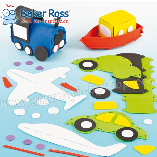 Baker Ross - Make your awesome 3D cars