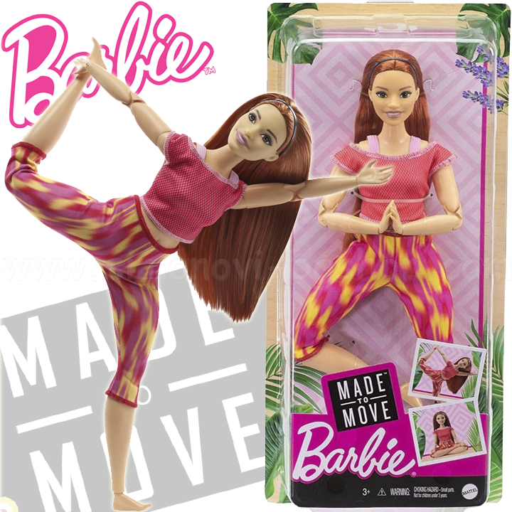 Barbie Made to Move Barbie yoga doll - GXF07