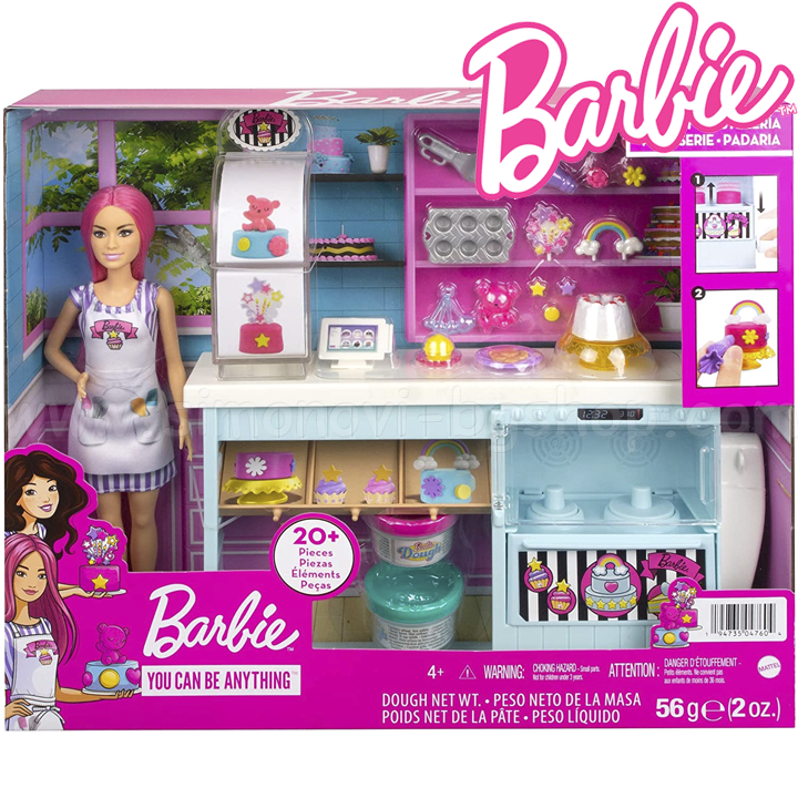 * Barbie You Can Be Anything Barbie doll in HGB73 pastry shop