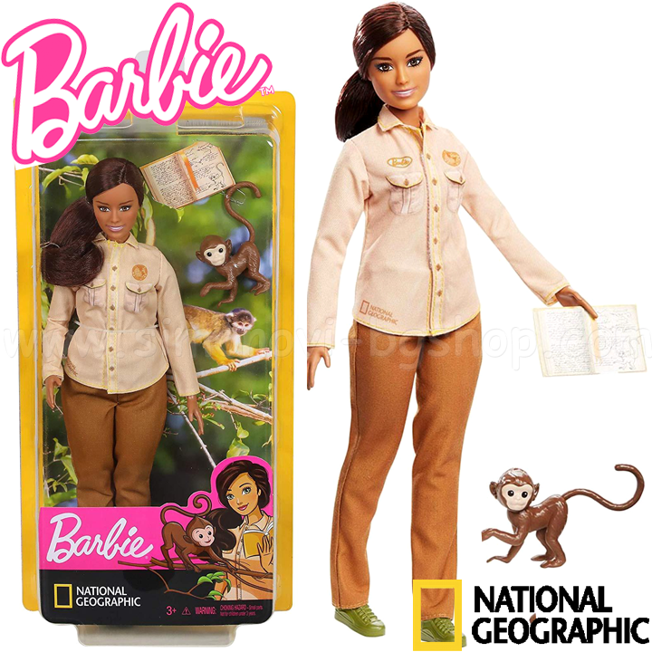 Barbie National Geographic Barbie Doll Travel Explorer Explorer GDM48