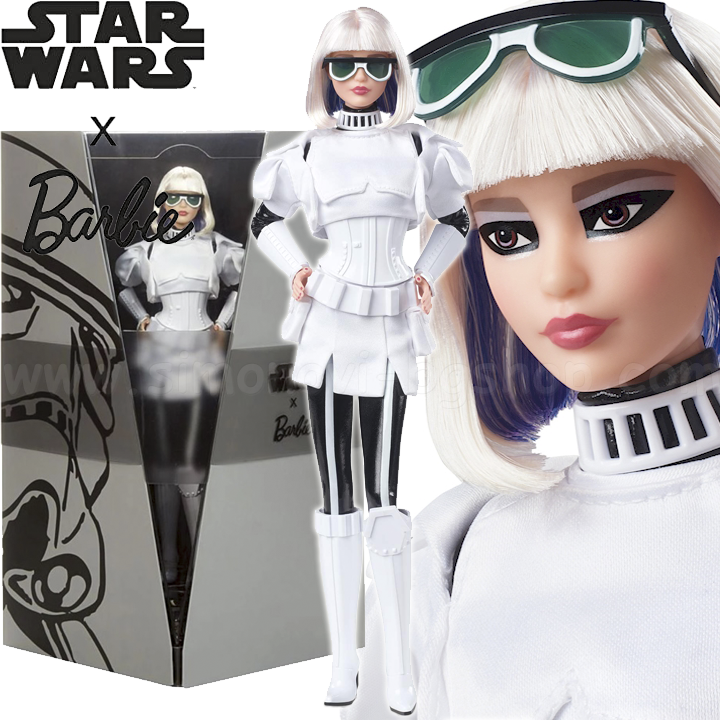 * Papusa de colectie Barbie Star Wars Barbie Stormtrooper GLY29
