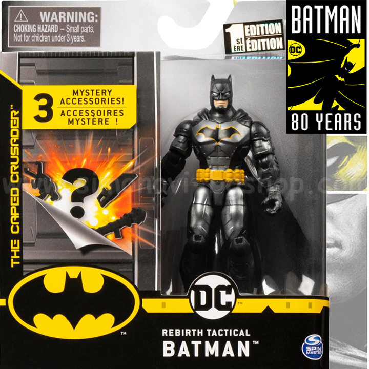 Figura de acțiune Batman The Caped Crusader 10cm Tactical Batman 6058529