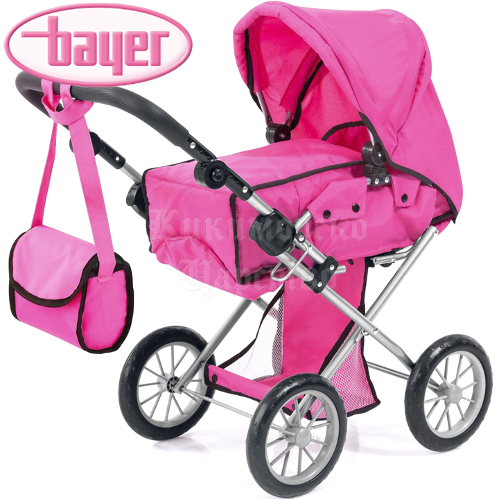 Bayer CITY STAR Crăciun Doll cu sac și Pink 13629AA Bag