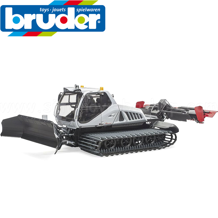 * Mașină de deszăpezit Bruder cu antrenare cu lanț PRINOTH L