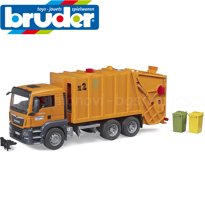 * Bruder MAN TGS Garbage Truck 03760