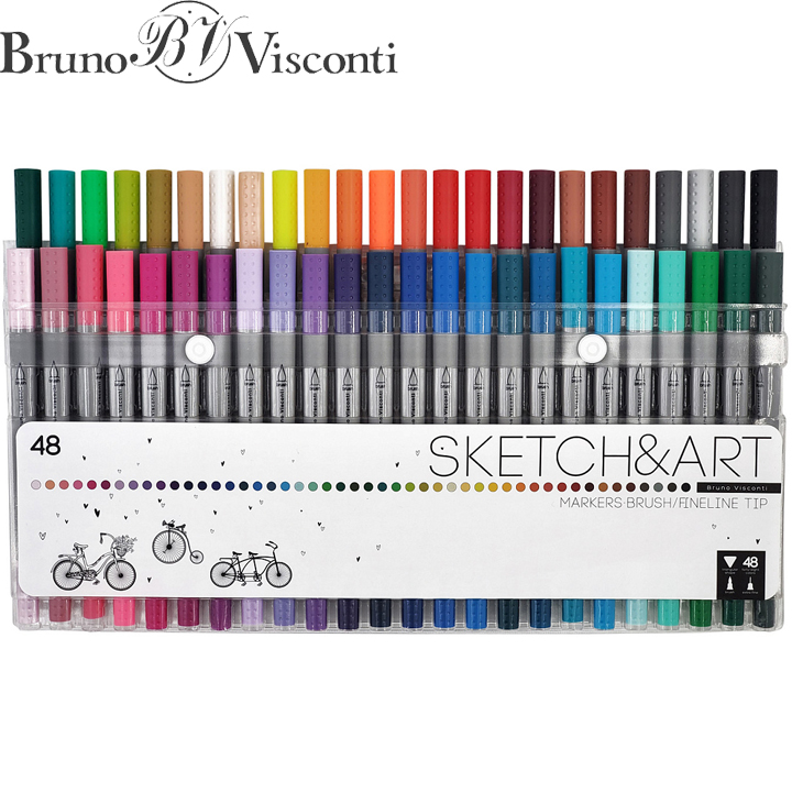 Bruno Visconti  - +  Sketch&Art - 48 . B220101