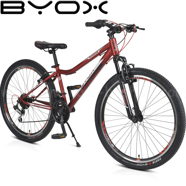 2023 Byox Bikes 26" Avenue Red 107876