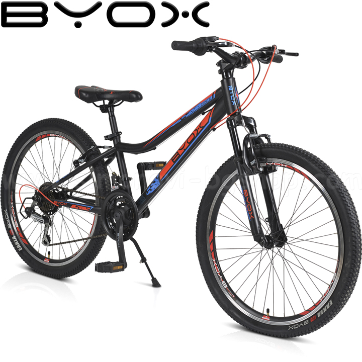 2023 Byox Bikes 24" Zante Black 107724