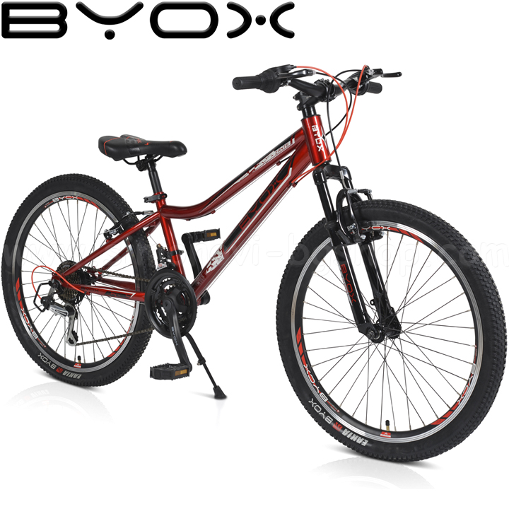 2023 Byox Bikes 24" Zante Red 109222