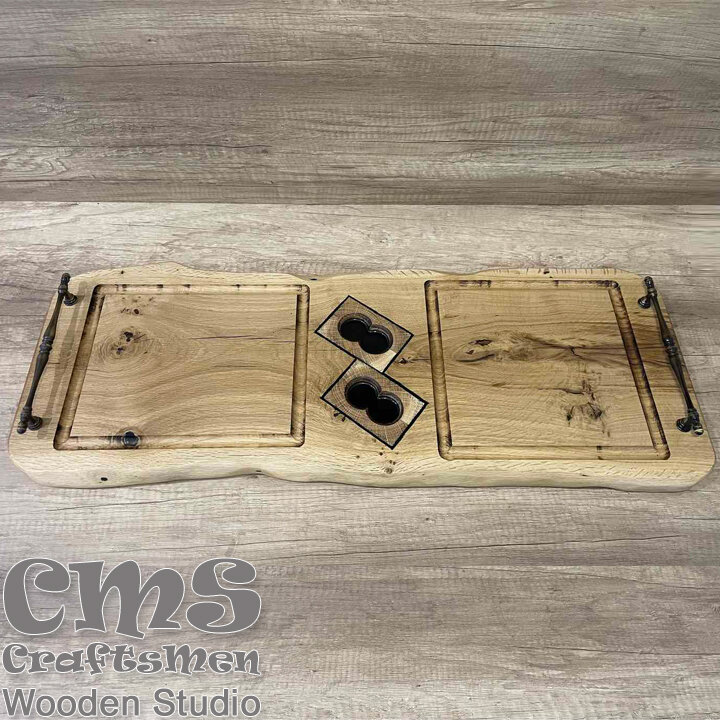 Crafts Men Tabla din lemn pentru taierea si servirea alimentelor CMWS-2001