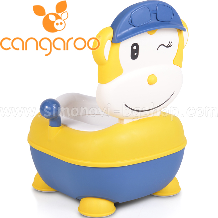 2021 Cangaroo Children's potty Mono Yellow 2021 Cangaroo Children's potty Mono Yellow