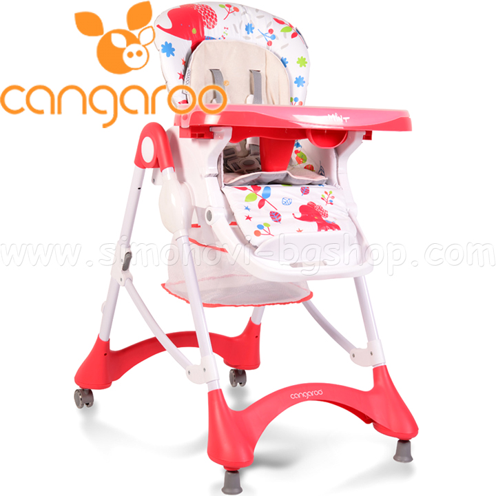 Cangaroo Mint Red Dining Chair