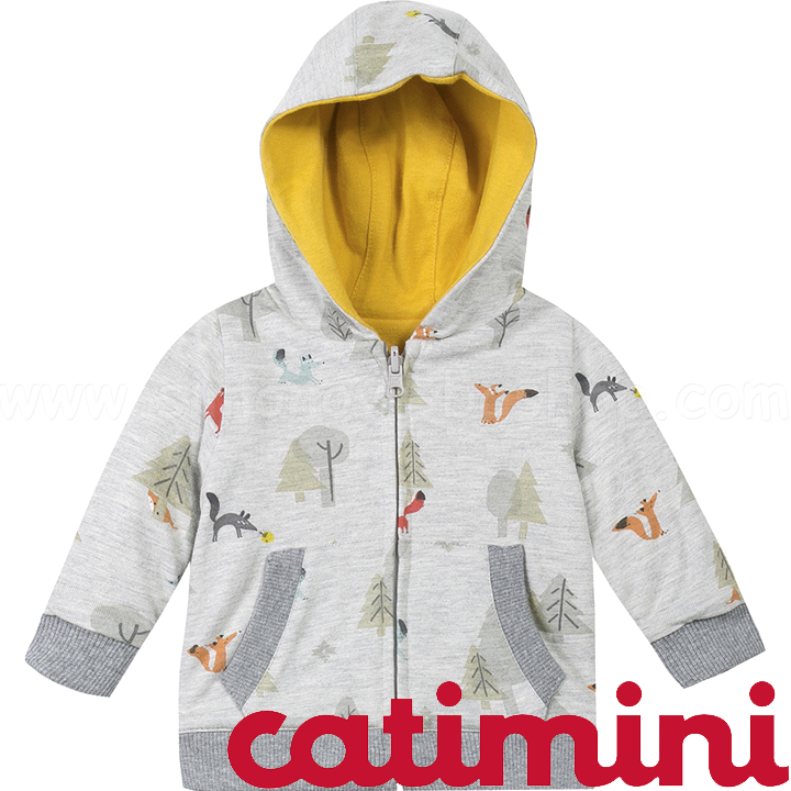 Catimini Vesta pentru copii cu gluga pentru băiat de 18m. CI17041