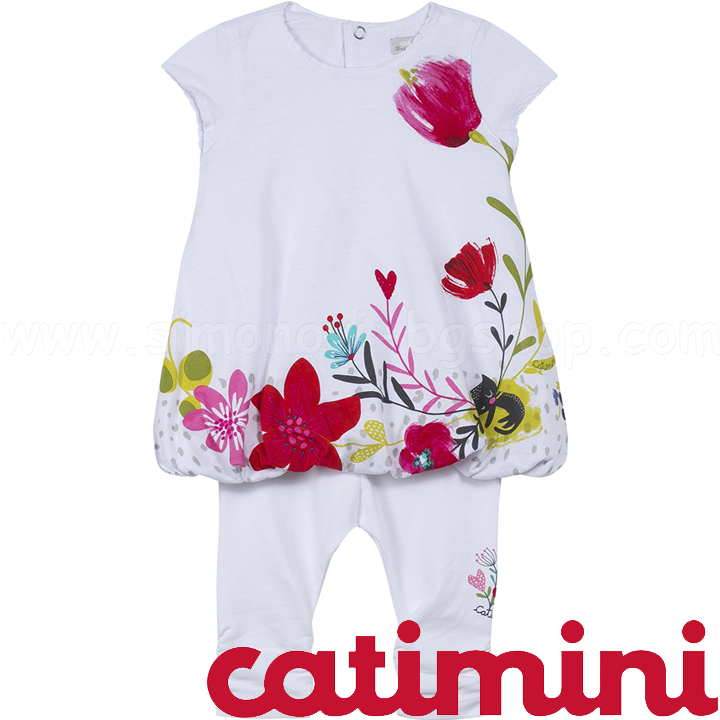 Catimini Tunică pentru copii cu 9-24 m. CH30021