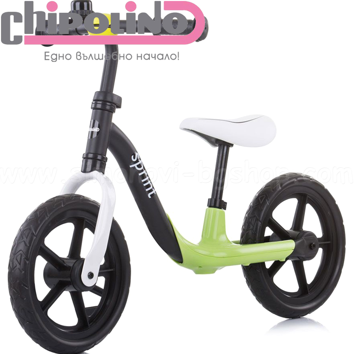 Bicicleta de echilibrare Chipolino Sprint Green DIKSR02101GR