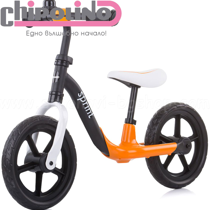 Bicicleta de echilibrare Chipolino Sprint Orange DIKSR02103OR