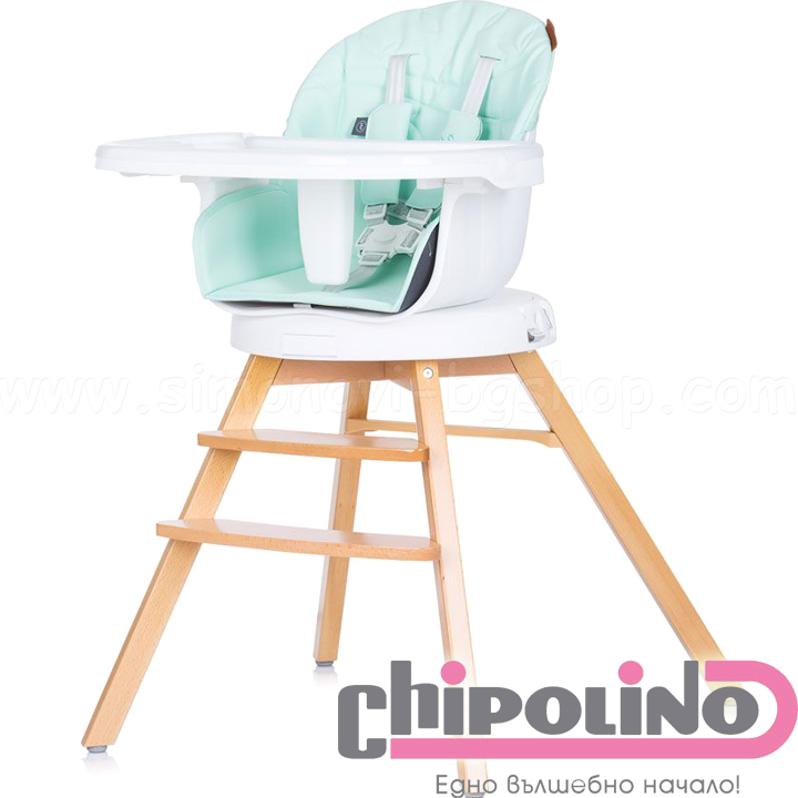 Chipolino Dining chair 3in1 Roto 360  Avocado STHRT02203AV