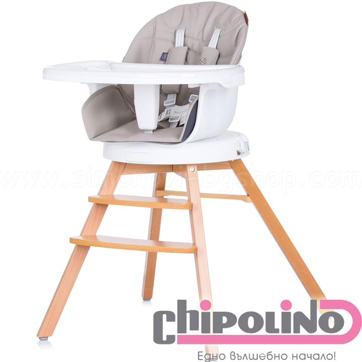 Chipolino Dining chair 3in1 Roto 360  Humus STHRT02202HU
