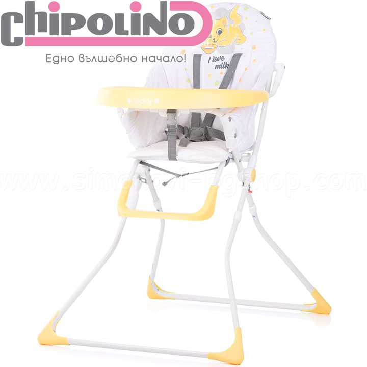 Chipolino Dining chair Teddy Banana STHTD02205BA