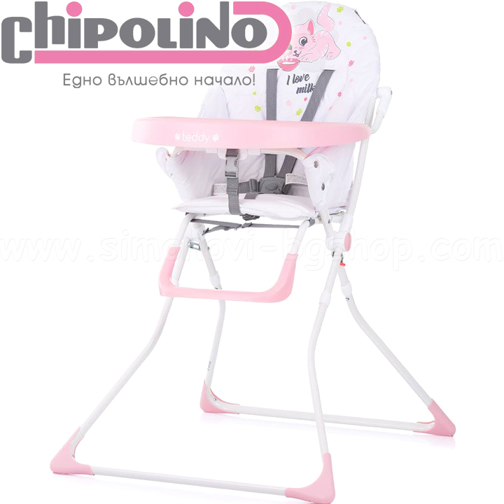 Chipolino Dining chair Teddy Powder STHTD02204BH