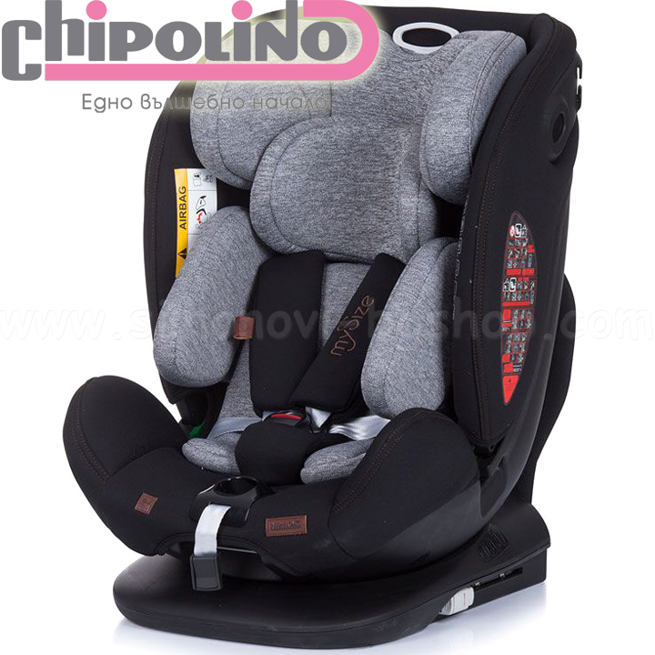 2022 Chipolino Car seat I-Size 360 Isofix Platinum STKMS02203PL