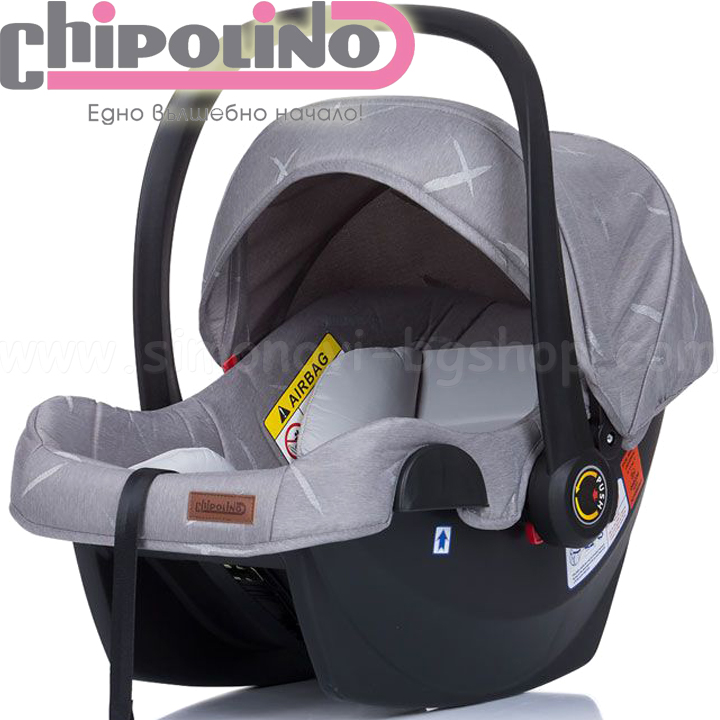 Chipolino Car seat 0-13kg Duo Smart Anthracite STKDS0222AN