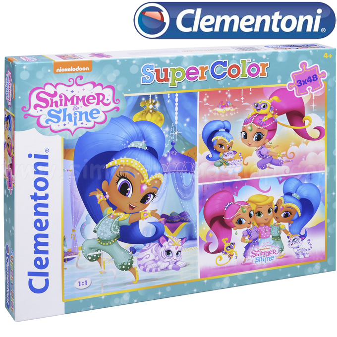 Clementoni  Shimmer and Shine 3x48 25218