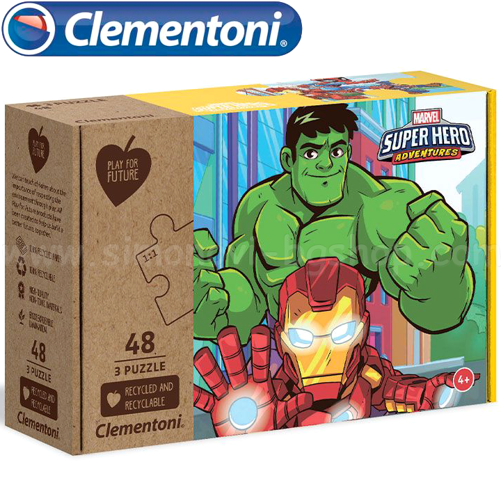 *Clementoni  3x48. Super Heroes25257