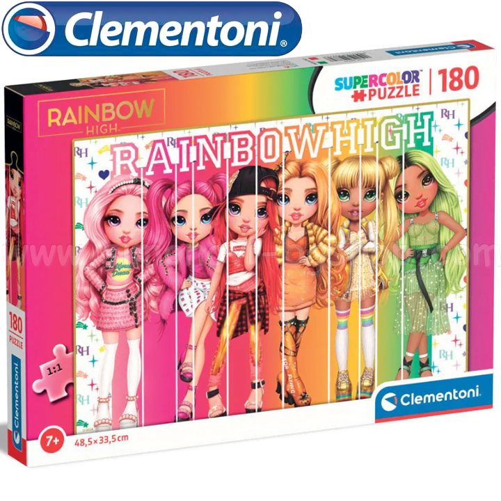 *Clementoni   180. Rainbow High29775