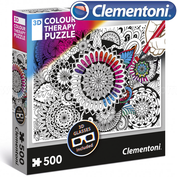 Clementoni 3D    Mandala 500. 35053