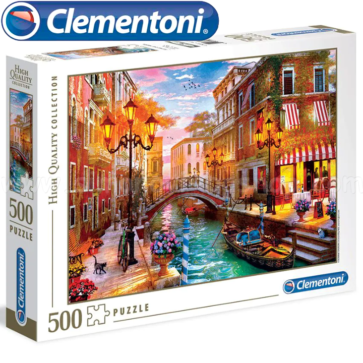 *Clementoni High Quality Collection  500. "Sunset Over Venice"35063