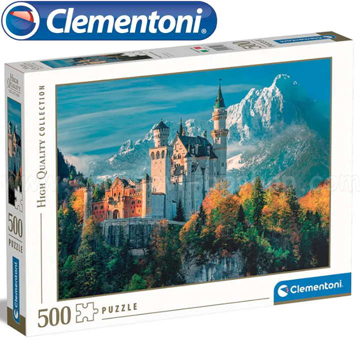 *Clementoni High Quality Collection  500. "NeuschwansteinCastle" 35146