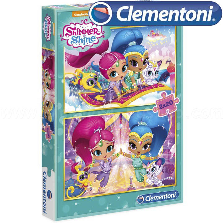 Clementoni  Shimmer and Shine 2x20 7028