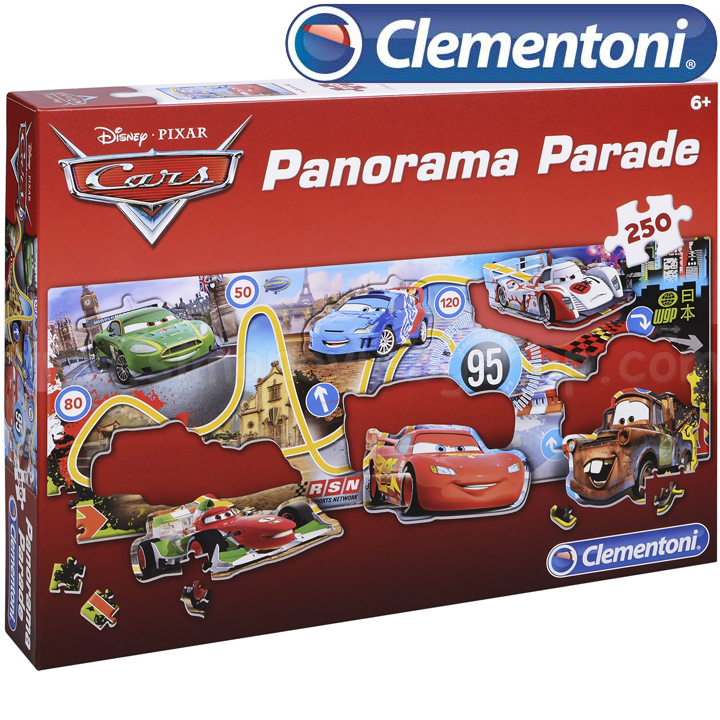Clementoni  250 Cars Panorama Parade 98538