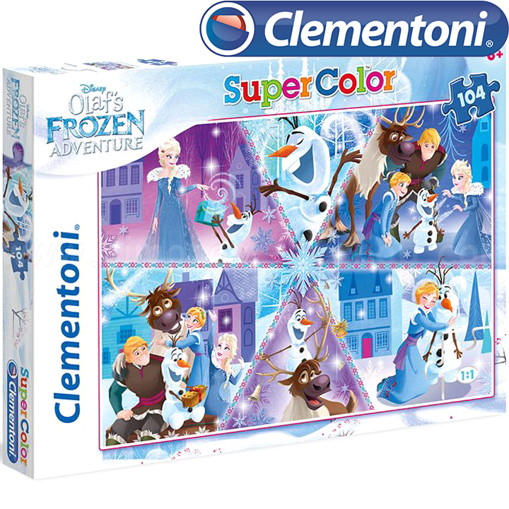 Clementoni SuperColor  104  Frozen Adventure 27094