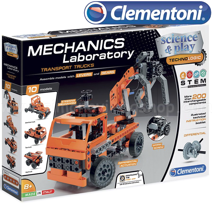 *Clementoni Science & Play    Transport Truks75029