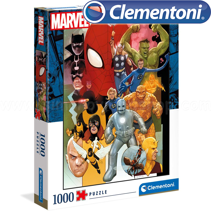 Clementoni Quality Collection  1000 Marvel 80 39612