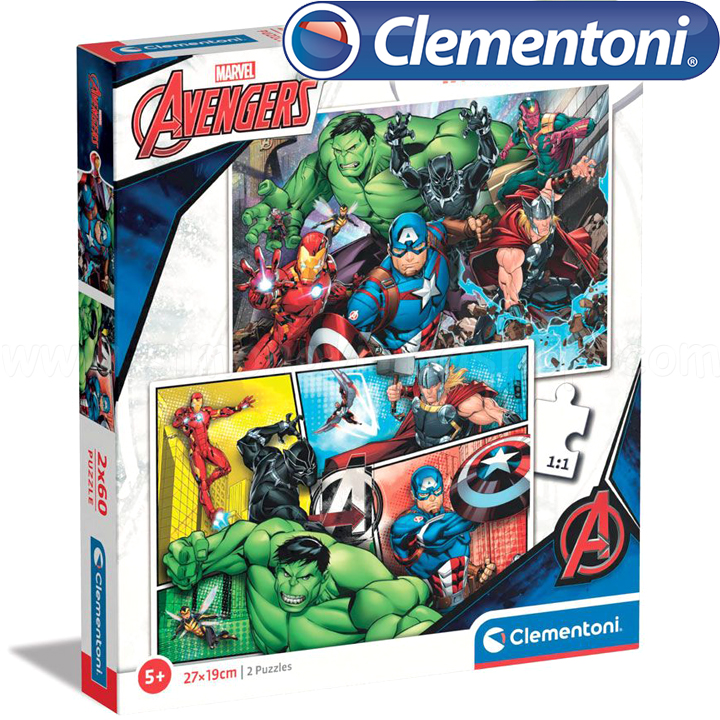 Clementoni  2x60  Marvel Avengers 21605