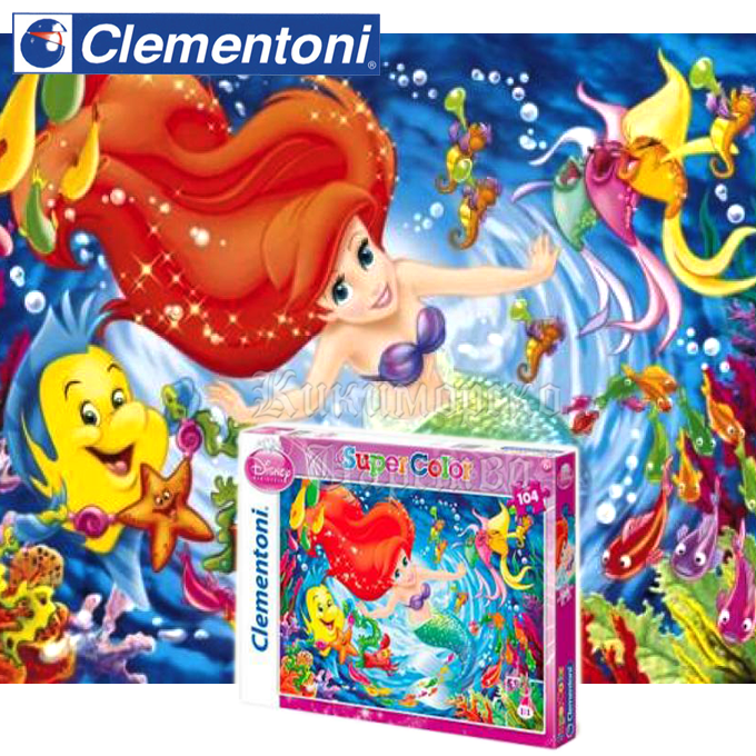 Clementoni Super Color Disney ����� ��������� ����� 104�.