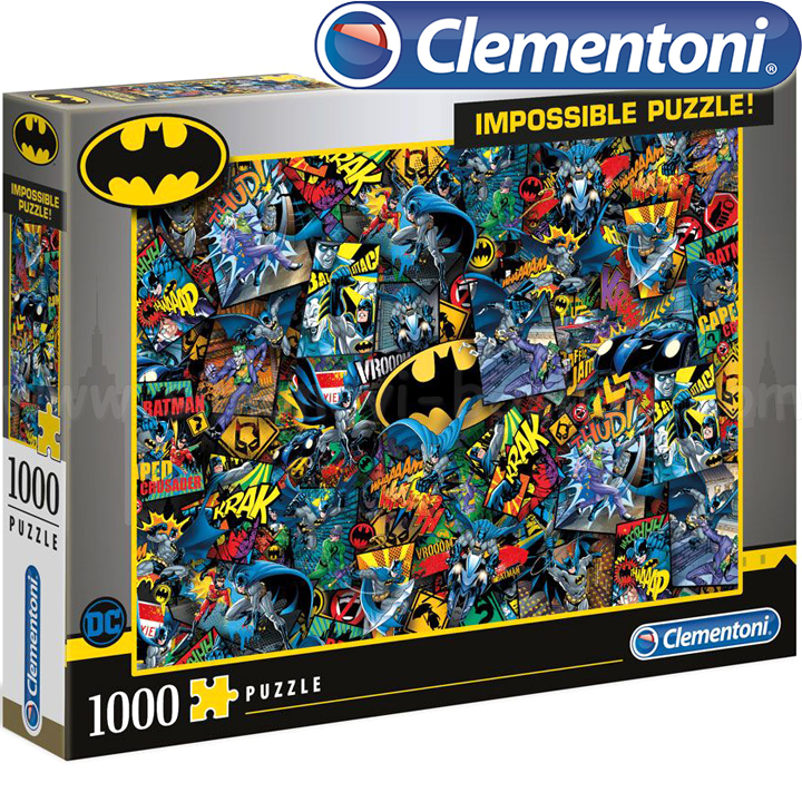Clementoni  1000. Impossible Batman 39575