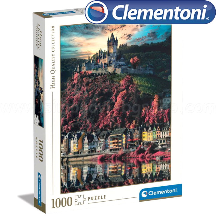 Clementoni High Qualitty Collection  1000. Cochem Castle 39648