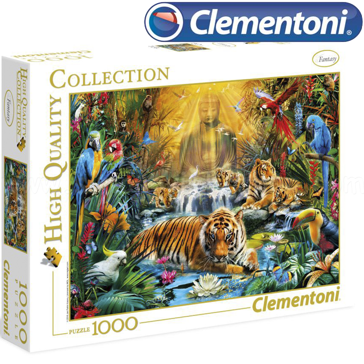 Clementoni  1000 Mystic Tigers 39380