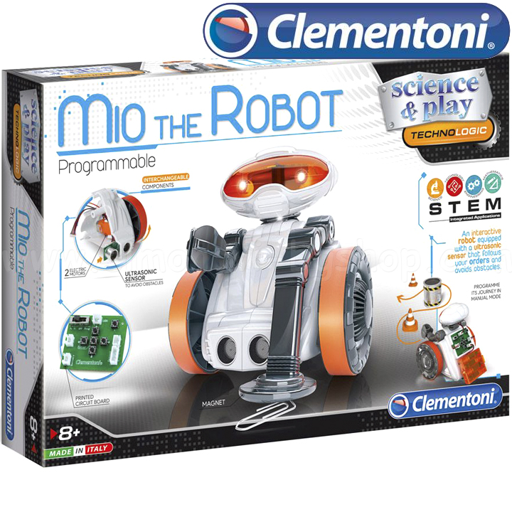 * Clementoni Știință & Play Educațional Robot MIO 75021