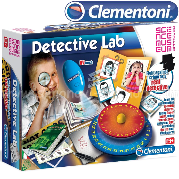 * Clementoni Science & joc Detective 61248